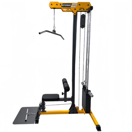 Тренажер тяга сверху/снизу STONERISE D2017H, свободные веса, стек 80 кг