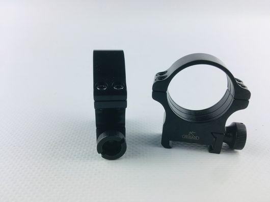 Кольца Rusan быстросъемные Weaver на 30мм H12 на винтах  (050-30-12-M)