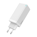 Зарядное устройство Baseus GaN Mini Quick Travel Charger C+C+A 65W - White