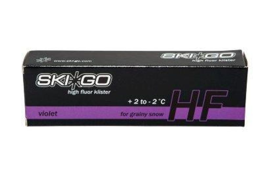 Лыжная мазь жидкая SKIGO HF, (+2-2 C), Violet, 60 g арт 90278