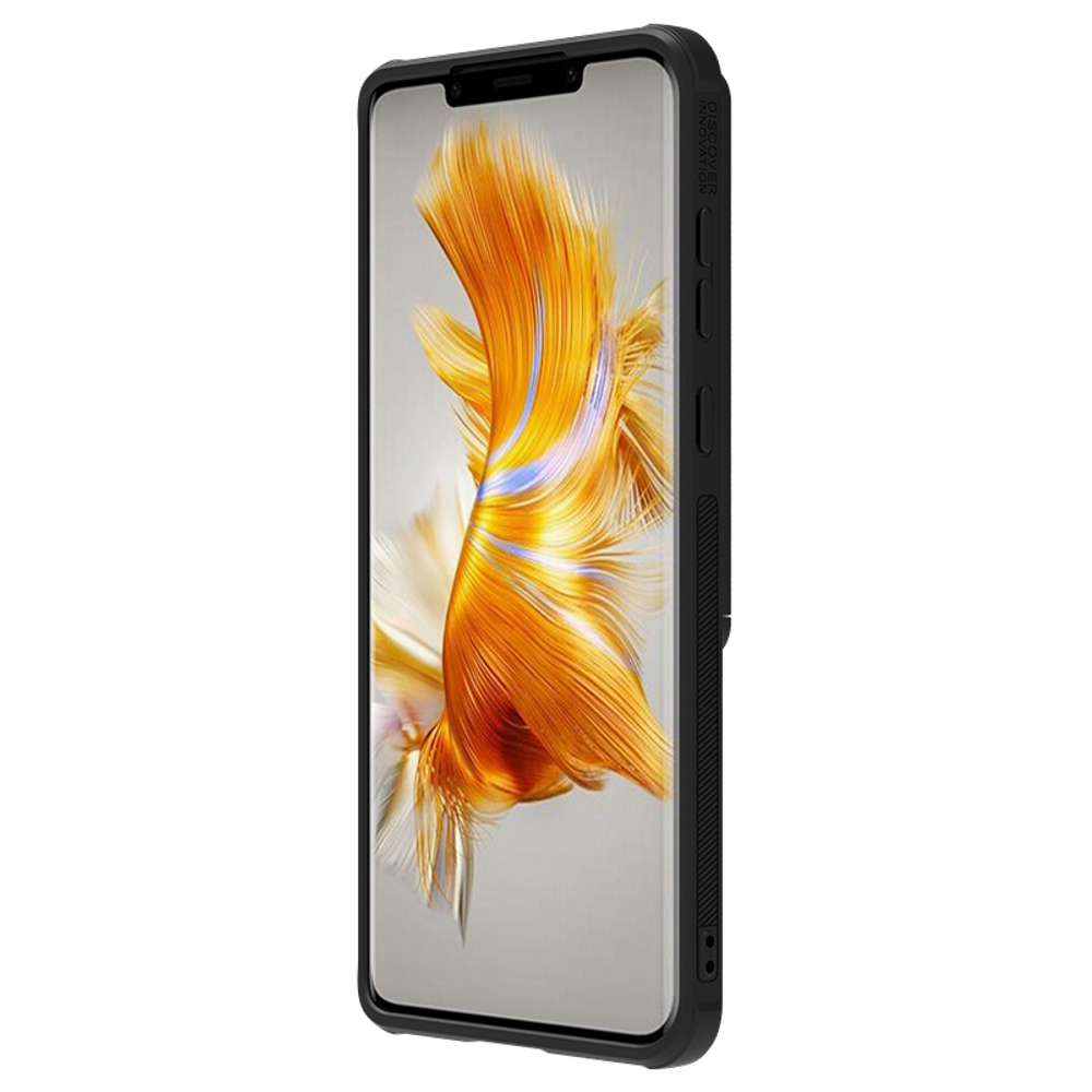 Чехол с вставками из нейлонового волокна от Nillkin для Huawei Mate 50 Pro, серия Textured Case S, полуавтоматическая конструкция сдвижной крышки