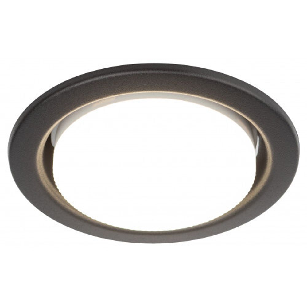 Встраиваемый светильник под лампу GX53 ЭРА KL35 SBK (к) черный матовый