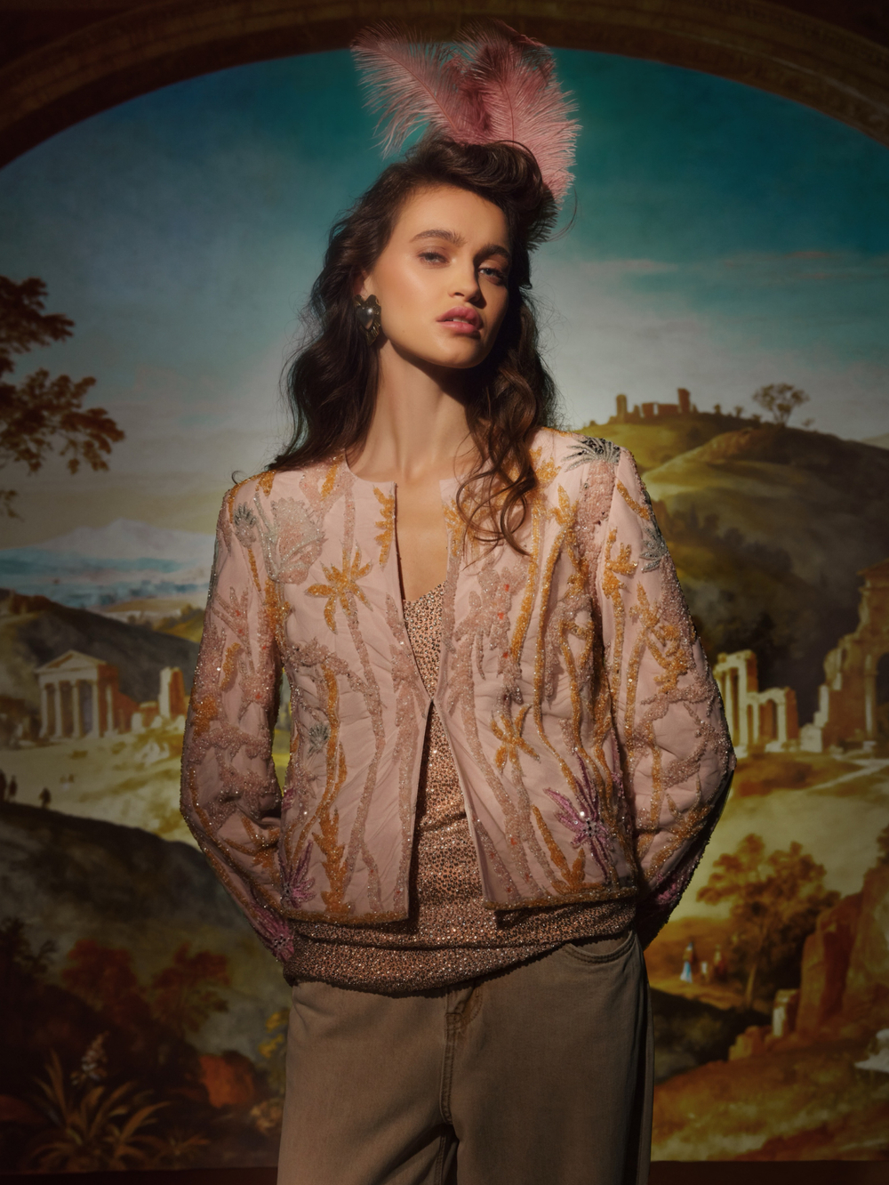 Жакет из кружева