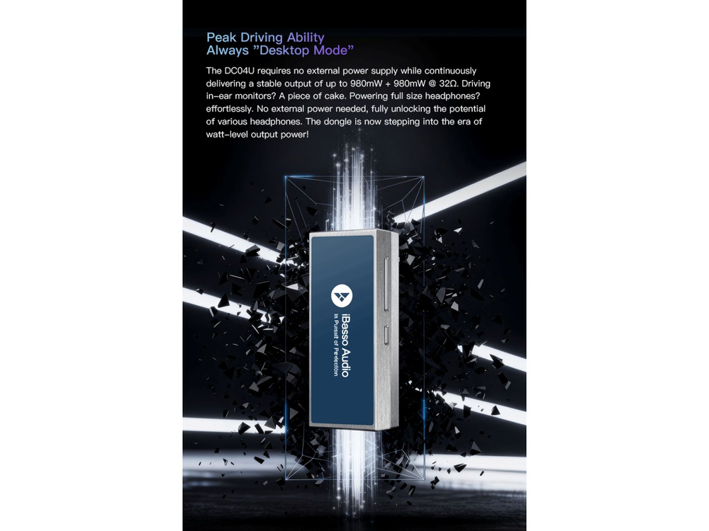 Портативный цифро-аналоговый преобразователь iBasso DC04 Ultra