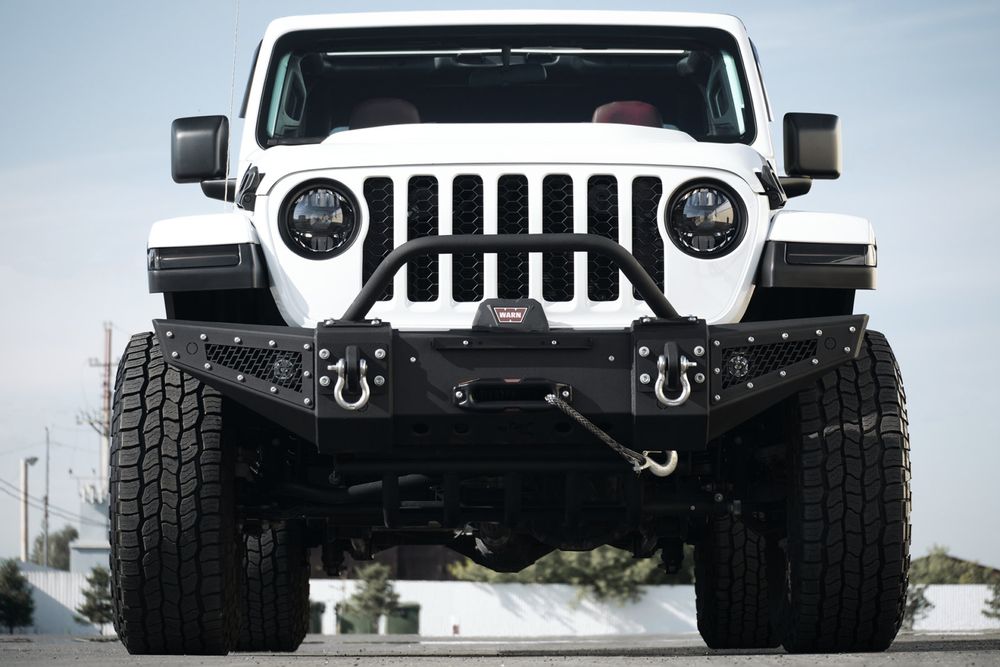 Бампер силовой передний BMS HUNTER для Jeep Gladiator JT 2018-2026