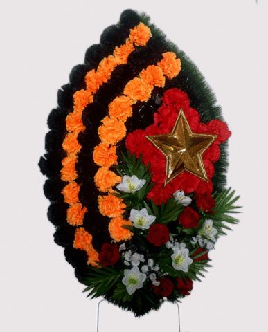 Венок на возложение, модель