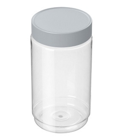 Емкость для сыпучих продуктов Modena 1л серый Хомвер