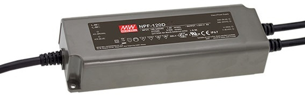 Драйвер светодиодный  Mean Well NPF-120D-48