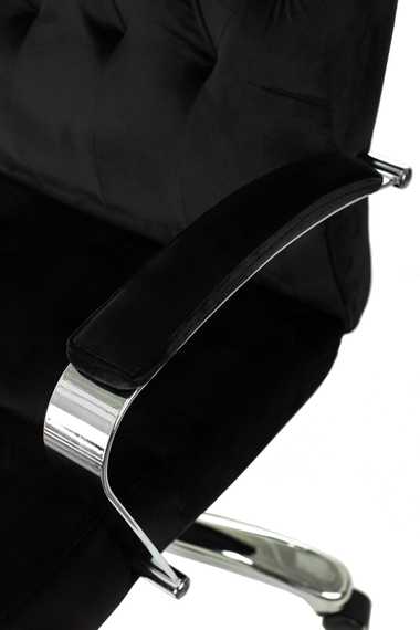 Кресло руководителя Бюрократ T-9928SL Fabric черный Italia Black крестов. металл хром
