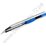 ЗУБР ПРО-9А, 9 мм, металлический нож с автостопом, Профессионал (09152)