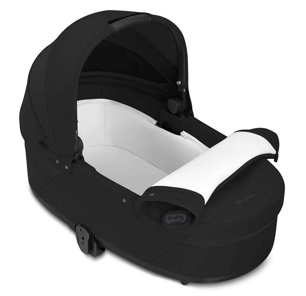 Коляска Cybex Balios S Lux BLK complete Cloud G Moon Black Plus 3 в 1 Moon Black с дождевиками