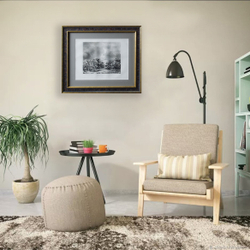 Битва за Полоцк 18 августа 1812 года. Гравюра по картине Combat de Polotsk.18 Aout 1812. 1838г.