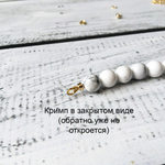 Кримп ONE TOUCH, цвет золото, размер 3 мм, цена за 1 шт