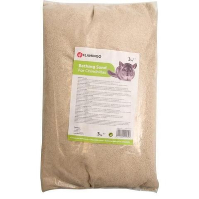Песок для шиншилл, мелкозернистый, 3 кг, Flamingo