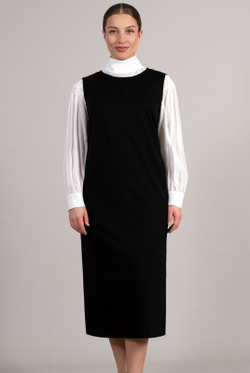 Платье женское 4512зп, черный #501Чер054512зп