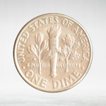 USA, 1 Dime, 1997 - Roosevelt Dime (D), AU