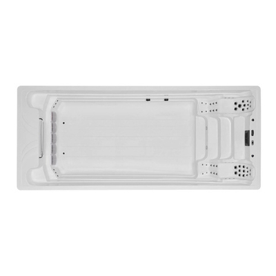 Широкий плавательный гидромассажный спа-бассейн Mexda WS-PC07A-T с профессиональным противотоком