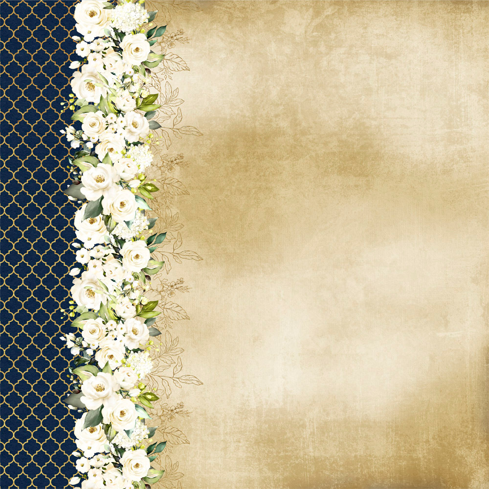 Бумага "Королевский сапфир. В отблесках счастья"