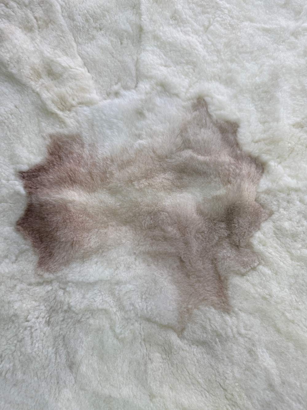 Ковер шкура натуральная овчина меховой