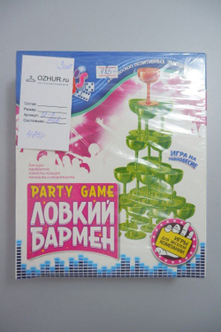 Игра настольная "Ловкий бармен" 4+, новая