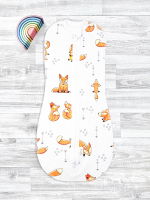 Пелёнка-кокон Mjölk Лисички