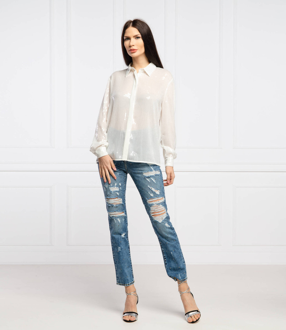 рубашка alta marea Pinko - белый(1N12RF Y6EG)