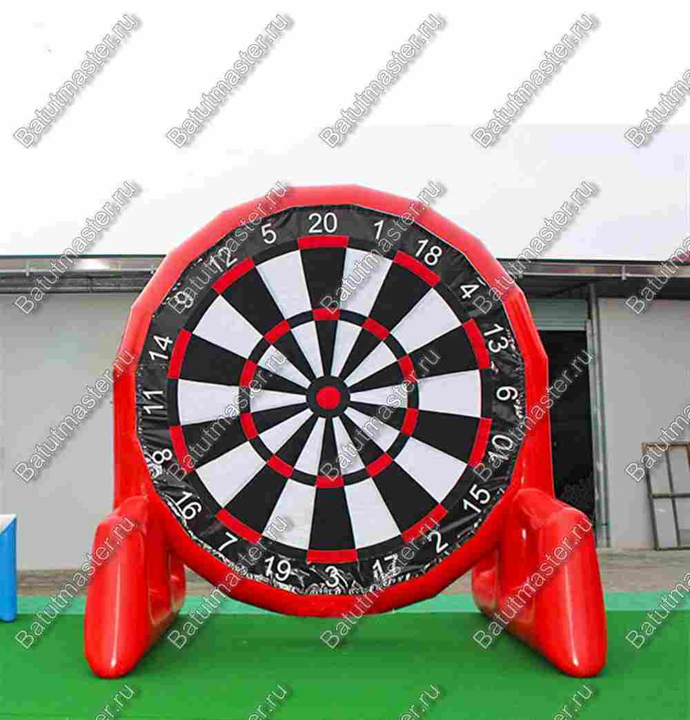 Надувной герметичный дартс «Оптима» диаметр 3,5 м, размер 3,5×1,5×3,5 м