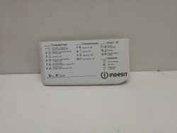IWSD51051 кт121 Крышка дозатора порошка для стиральной машины Indesit 148025753 б/у