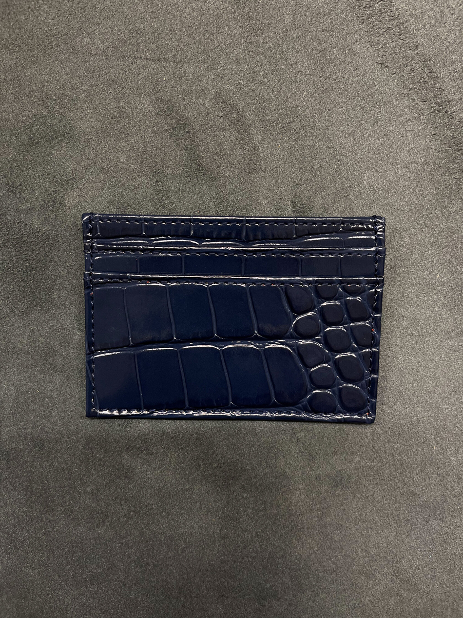 Картхолдер cobalt alligator