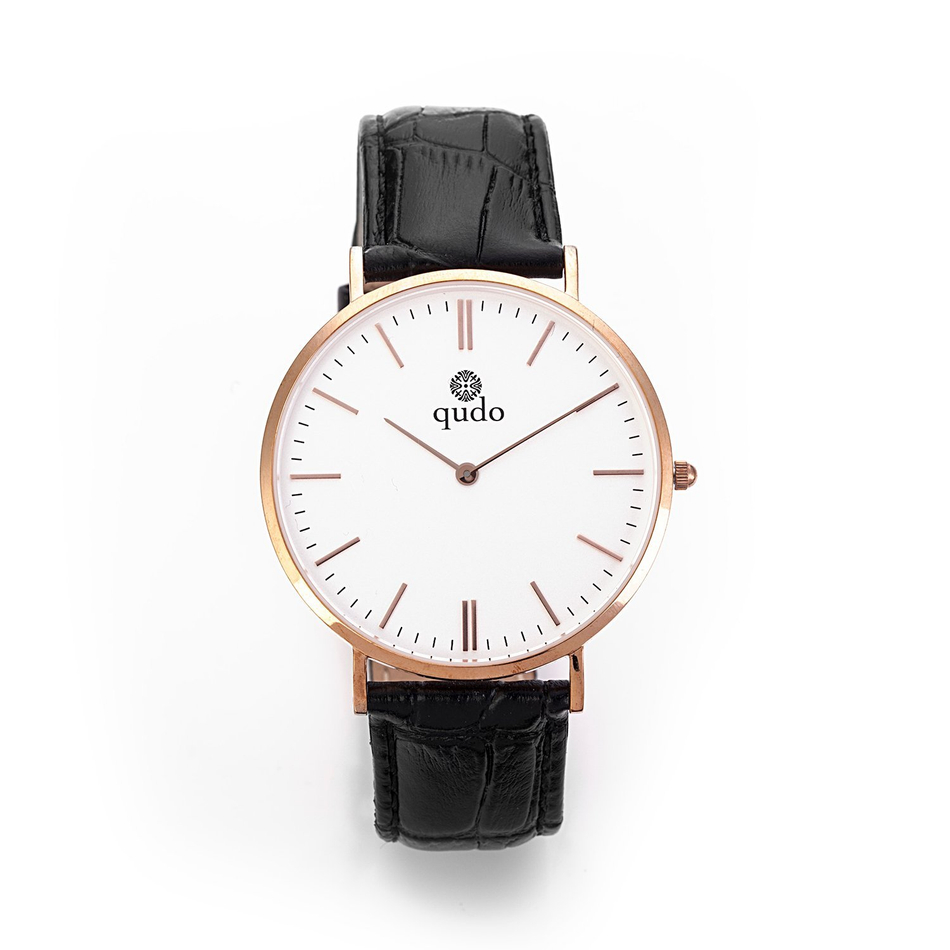 Часы Qudo унисекс Eterno 801027 BW/RG