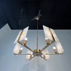 Люстра Marble Square Chandelier By Imperiumloft