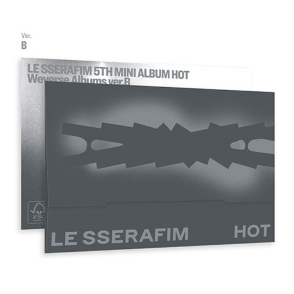 Альбом LE SSERAFIM - 5th Mini Album HOT (Weverse Albums ver.)