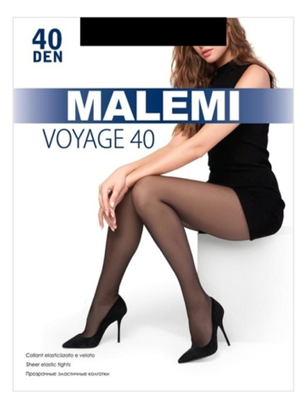 Malemi Voyage колготки класс. с шортиками 40 den nero р.2 (S)