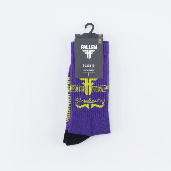 Носки Fallen Purely Sock (purple/black) артикул: - купить в магазине Дайс
