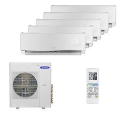 Мультисплит система на 5 комнат General Climate GC-ME09HR32 x 5 / GU-M5E42H32