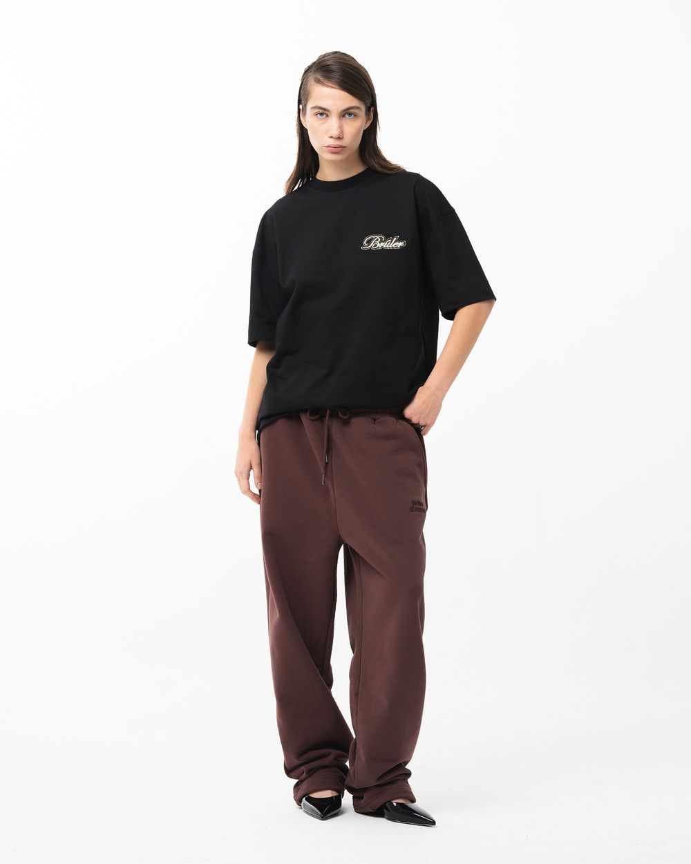 Купить Футболка Bruler d'Amour Torn черная Футболка Bruler d'Amour Torn черная