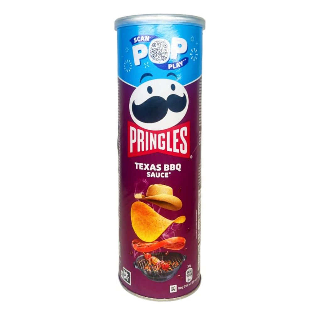 Чипсы картофельные Pringles Барбекю 165 г
