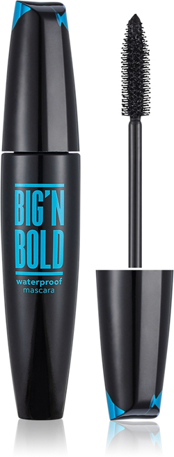 flormar Big'n Bold Waterproof - Водостойкая тушь для удлинения ресниц, 15 ml