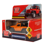 Модель ин. мет. "Внедорожник" 10см. двери, коробка 2301C0054-R (Технопарк)