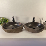 Раковина из речного камня ПАРА! RS-65481 53*39*15 0865