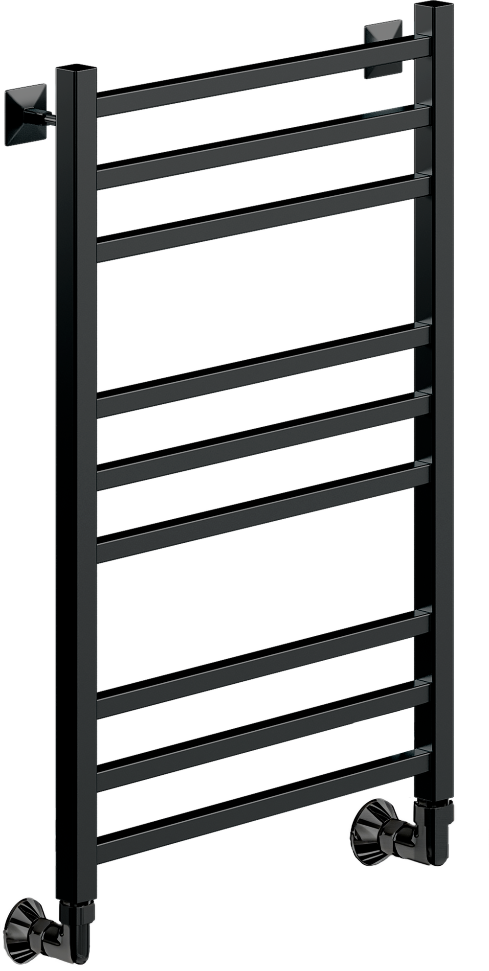 Полотенцесушитель Ника MODERN ЛМ-5 80/50 RAL9005 черный матовый, шт