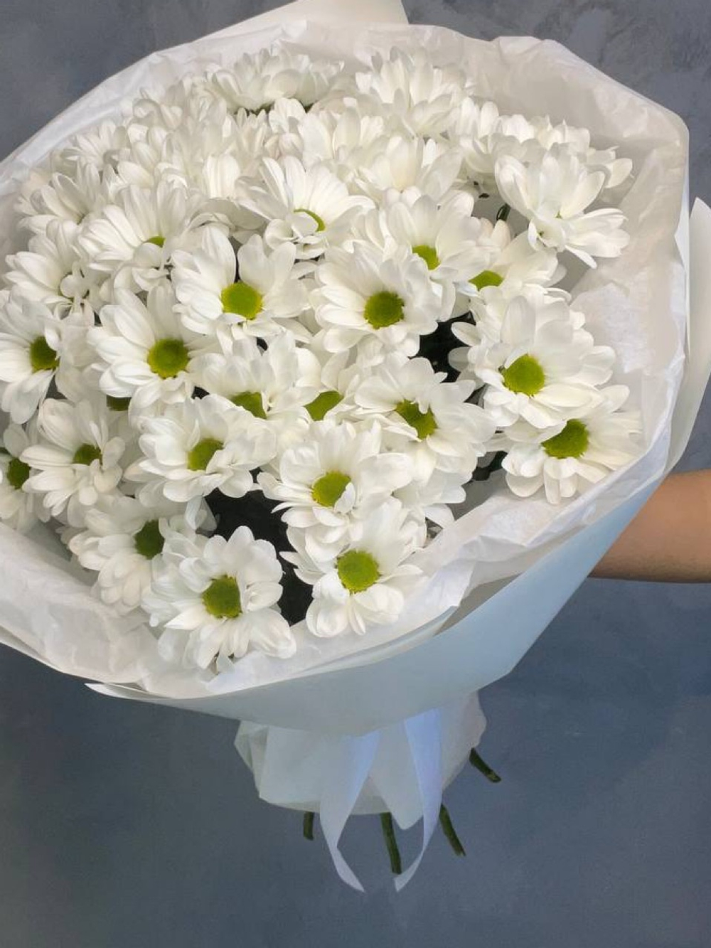 Букет хризантем ромашек Kennedy