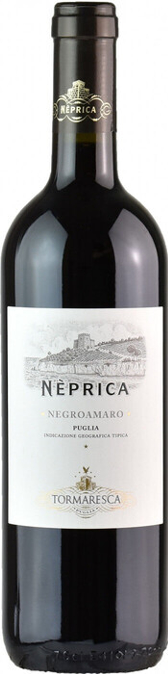 Вино Tormaresca Neprica Negroamaro Puglia IGT, 0,75 л.