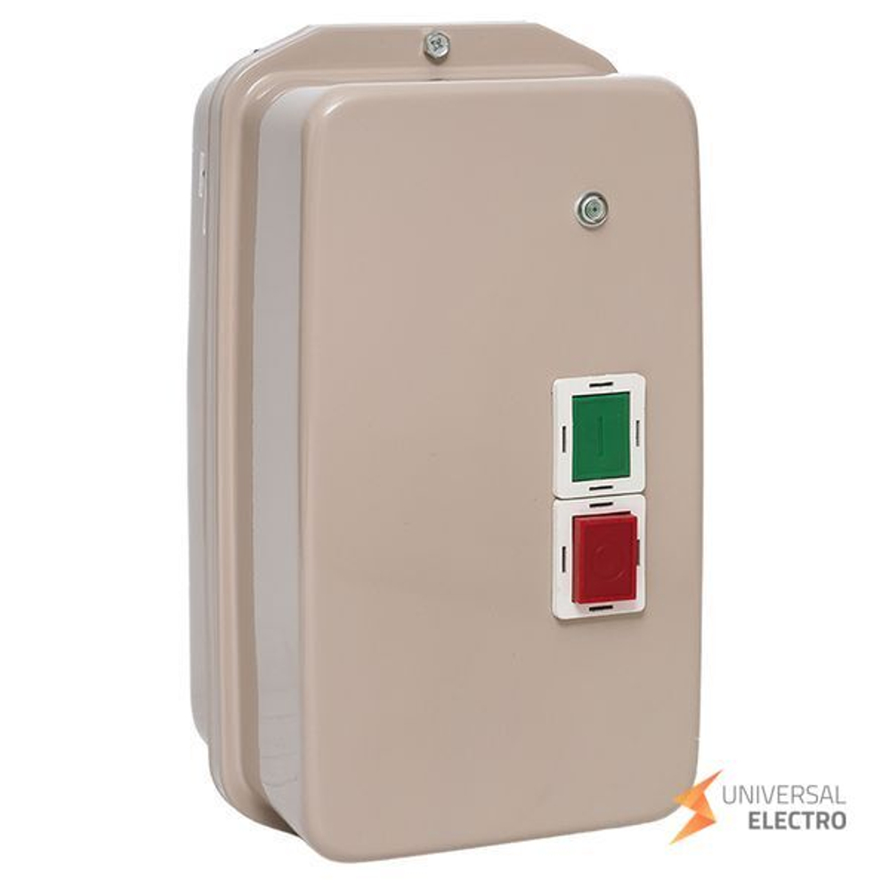Пускатель в корпусе IP65 КМЭ 40А 230В с РТЭ Ir-30-40А и индик, EKF PROxima