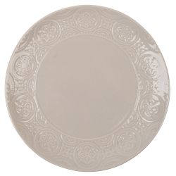 Блюдо сервировочное "Пастель" d=27м. h=2,5см. (4вида) (min4) (транспортная упаковка)