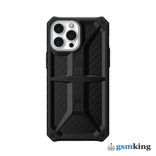 UAG Monarch Kevlar® Series Case for Apple iPhone 13 Pro Max Carbon Fiber (Чёрный)113161114242