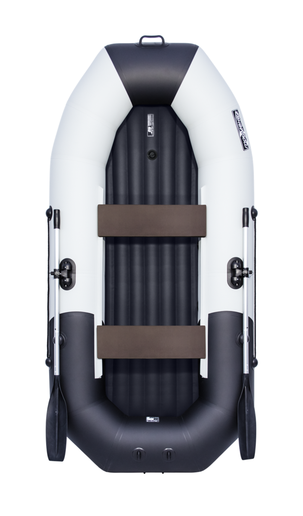 Таймень N 270 НД серый-черный надувное дно (лодка пвх)