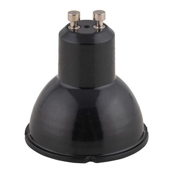 Лампа светодиодная GU10 7W 4000K чёрная 8347