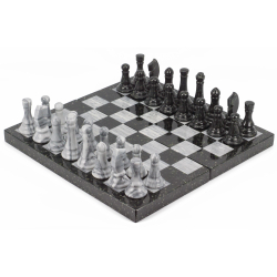 Шахматы, шашки, нарды 3 в 1 змеевик мрамор 440х440 ммАртикул: R7799