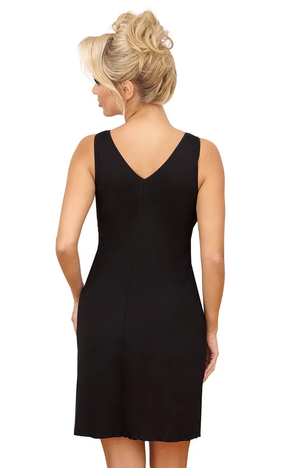 Silvana nightdress Black